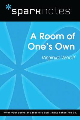 Book cover for A Room of One's Own (Sparknotes Literature Guide)