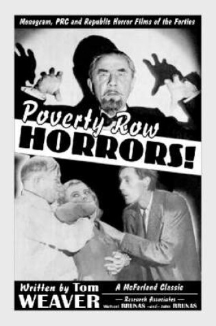 Cover of Poverty Row HORRORS!