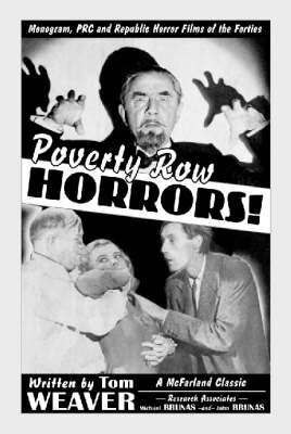 Cover of Poverty Row HORRORS!