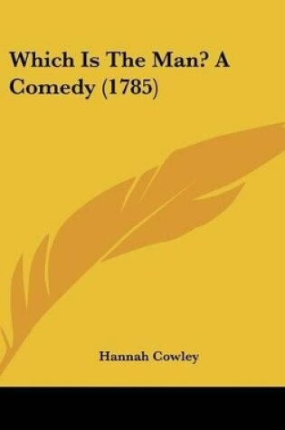 Cover of Which Is the Man? a Comedy (1785)