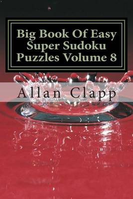 Book cover for Big Book of Easy Super Sudoku Puzzles Volume 8