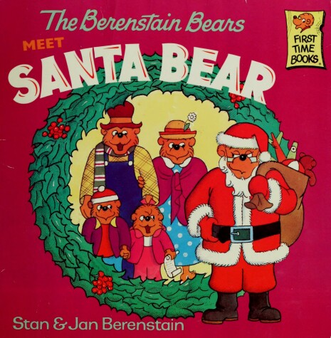 Book cover for Berenstain Bears Meet Santa