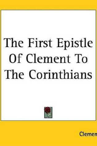 Cover of The First Epistle of Clement to the Corinthians