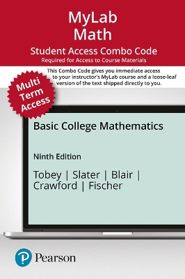 Book cover for Mylab Math with Pearson Etext -- Combo Access Card -- For Basic College Mathematics (24 Months)