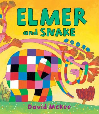 Book cover for Elmer and Snake