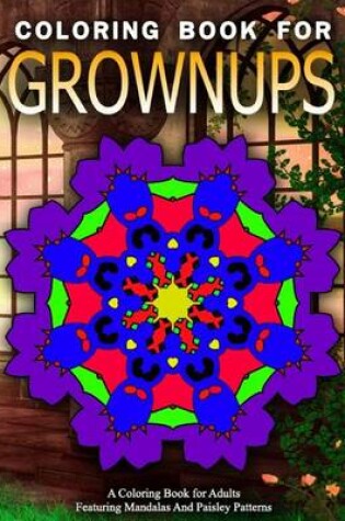 Cover of COLORING BOOKS FOR GROWNUPS - Vol.13