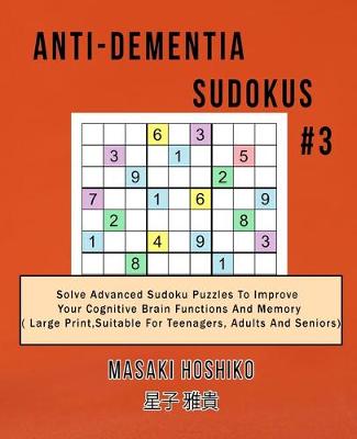 Book cover for Anti-dementia Sudokus #3