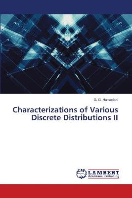 Book cover for Characterizations of Various Discrete Distributions II