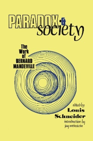 Cover of Paradox and Society