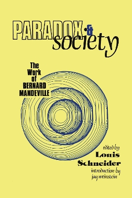 Book cover for Paradox and Society