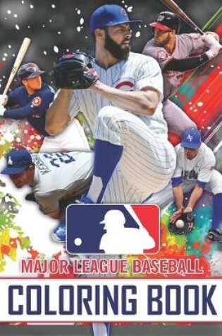 Cover of Major League Baseball Coloring Book