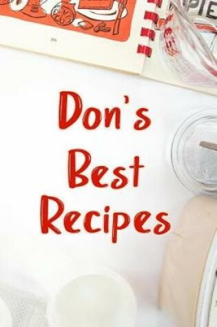 Cover of Don's Best Recipes