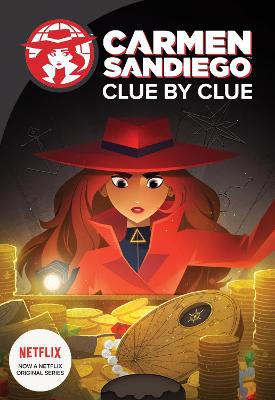 Book cover for Carmen Sandiego: Clue by Clue