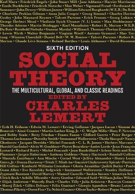 Book cover for Social Theory, 6th Edition