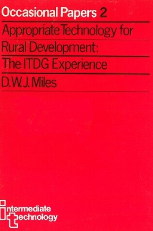 Cover of Appropriate Technology for Rural Development