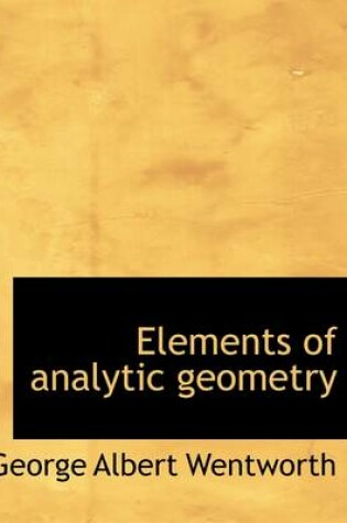 Cover of Elements of Analytic Geometry