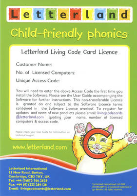 Cover of Living Code Cards License