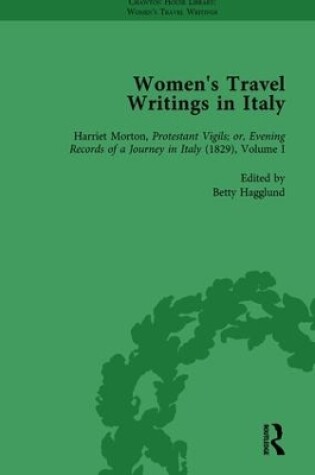 Cover of Women's Travel Writings in Italy, Part II vol 8
