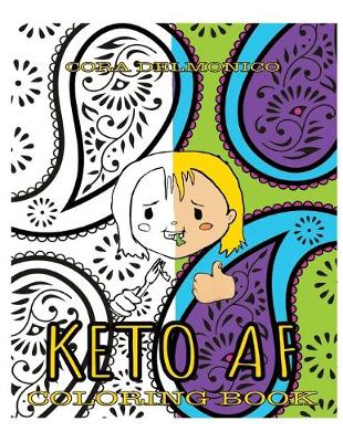 Book cover for Keto AF Coloring Book