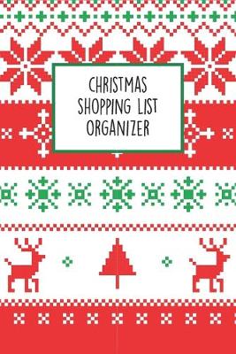 Book cover for Christmas Shopping List Organizer