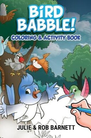 Cover of Bird Babble Coloring and Activity Book