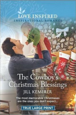Cover of The Cowboy's Christmas Blessings