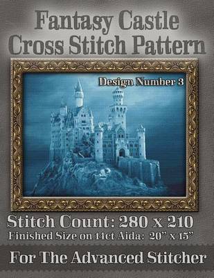 Book cover for Fantasy Castle Cross Stitch Pattern