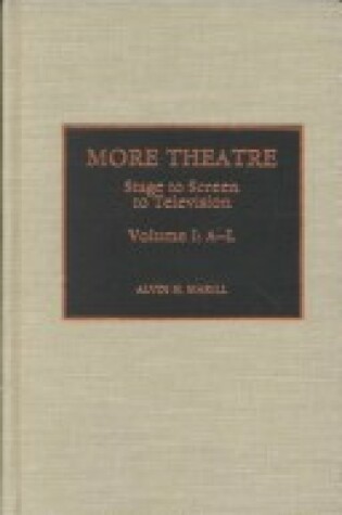 Cover of More Theatre