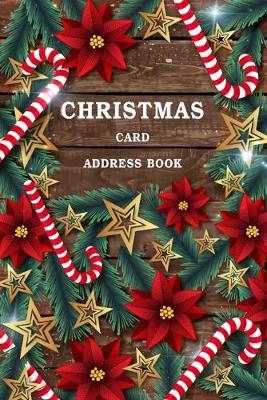 Book cover for Christmas Card Address Book