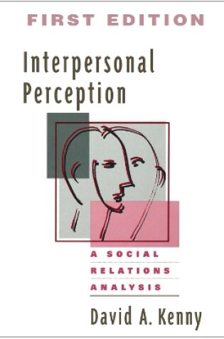 Cover of Interpersonal Perception, First Edition