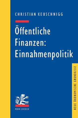 Cover of Öffentliche Finanzen: Einnahmenpolitik