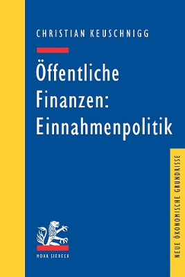 Book cover for Öffentliche Finanzen: Einnahmenpolitik