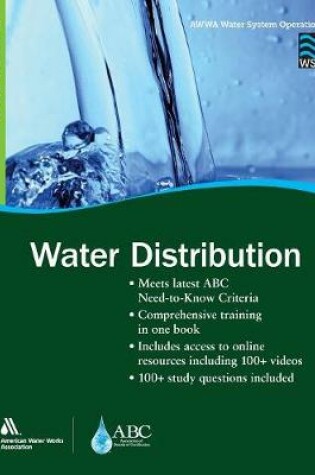 Cover of WSO Water Distribution, Grades 1 & 2
