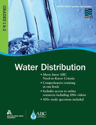 Cover of WSO Water Distribution, Grades 1 & 2