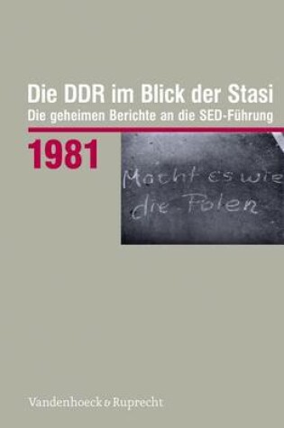 Cover of Die Ddr Im Blick Der Stasi 1981