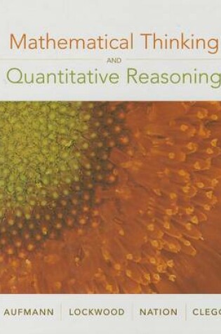 Cover of Mathematical Thinking and Quantitative Reasoning