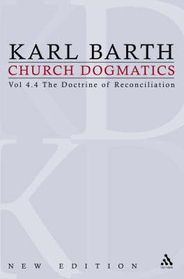 Book cover for The Doctrine of Reconciliation