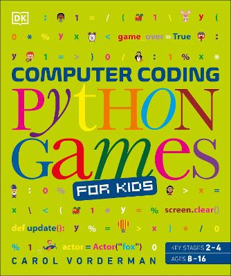 Book cover for Computer Coding Python Games for Kids