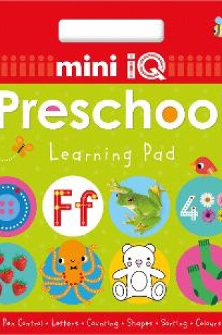 Cover of Mini IQ Learning Pad Preschool