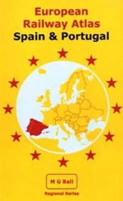 Book cover for European Railway Atlas: Spain & Portugal