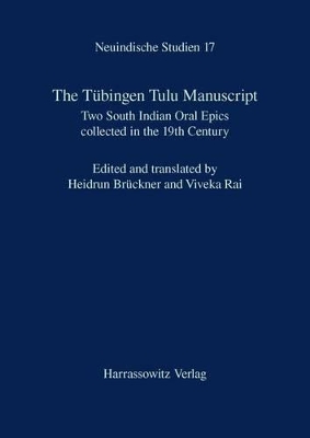 Book cover for The Tubingen Tulu Manuscript