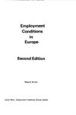 Cover of Employment Conditions in Europe