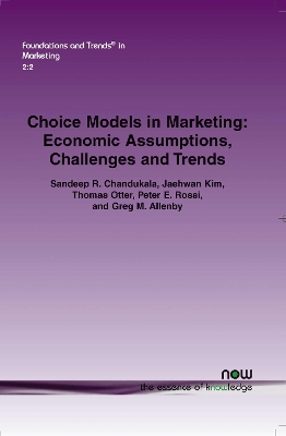 Book cover for Choice Models in Marketing