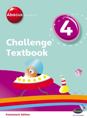 Cover of Abacus Evolve Challenge Year 4 Textbook