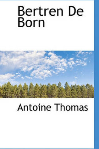 Cover of Bertren de Born