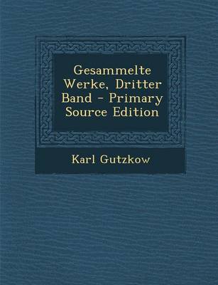 Book cover for Gesammelte Werke, Dritter Band