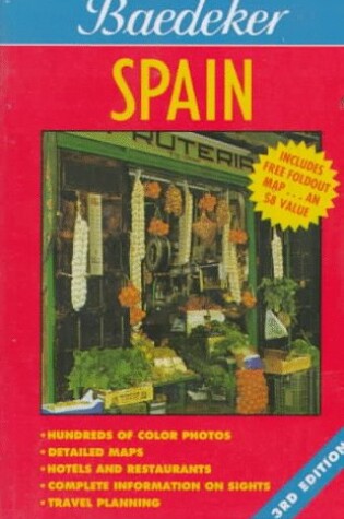 Cover of Baedeker's Guide to Spain