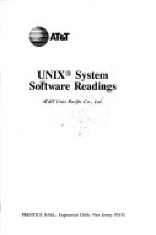 Cover of Unix System Software Reading