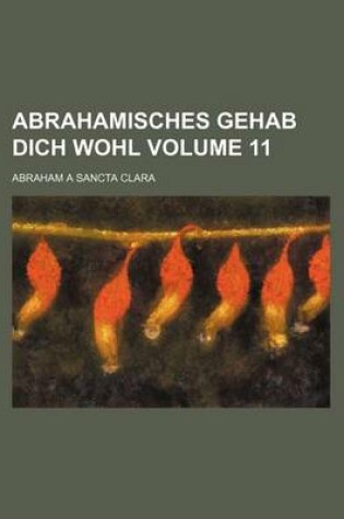 Cover of Abrahamisches Gehab Dich Wohl Volume 11