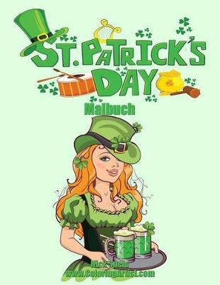 Book cover for St. Patrick's Day Malbuch